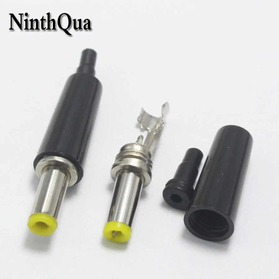 

1pcs New Black 5.5*2.1mm DC Power Plug with Tail ABS 5.5mm x 2.1mm Male Plugs Connector DIY Repair Jack Audio Adapter