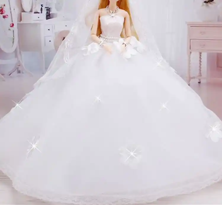 vestidos de novia para barbie