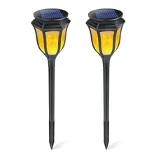 Солнечный светодиодный пламени садовый фонарь лампа Водонепроницаемый IP65 открытый газонное освещение на солнечной батарее прожекторы пейзаж путь украшения сада Освещение