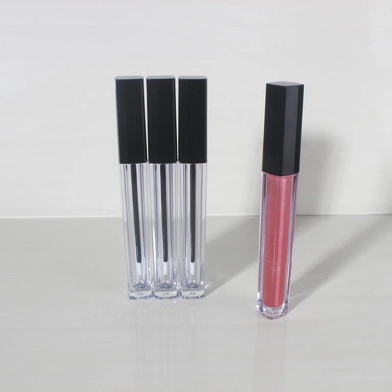 

10pcs/lot 5ml Empty Lipgloss Bottle DIY Lip Gloss Container Transprent Refillable Bottles Empty Lipgloss Bottle