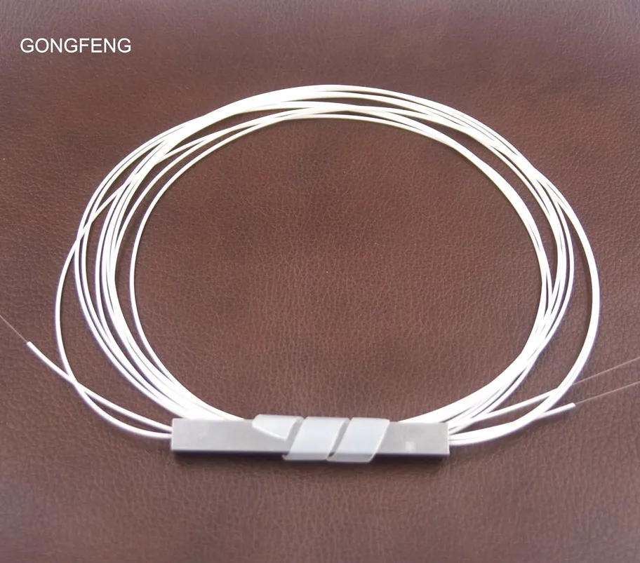 

GONGFENG 10PCS New Hot Single Mode 1*2 Optical Fiber Splitter 0.9mm Bare Fiber Mini Fiber Bundle Connector Special Wholesale