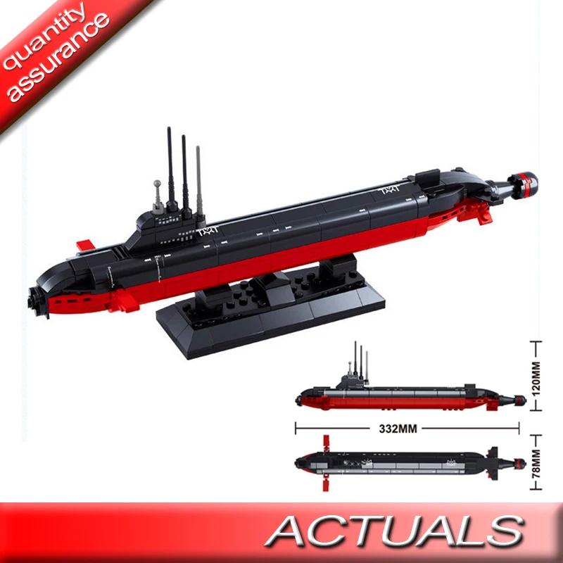 M38-B0391 SLUBAN BATTLE GROUP NUCLEAR SUBMARINE SOUS-MARIN NUCLEAIRE