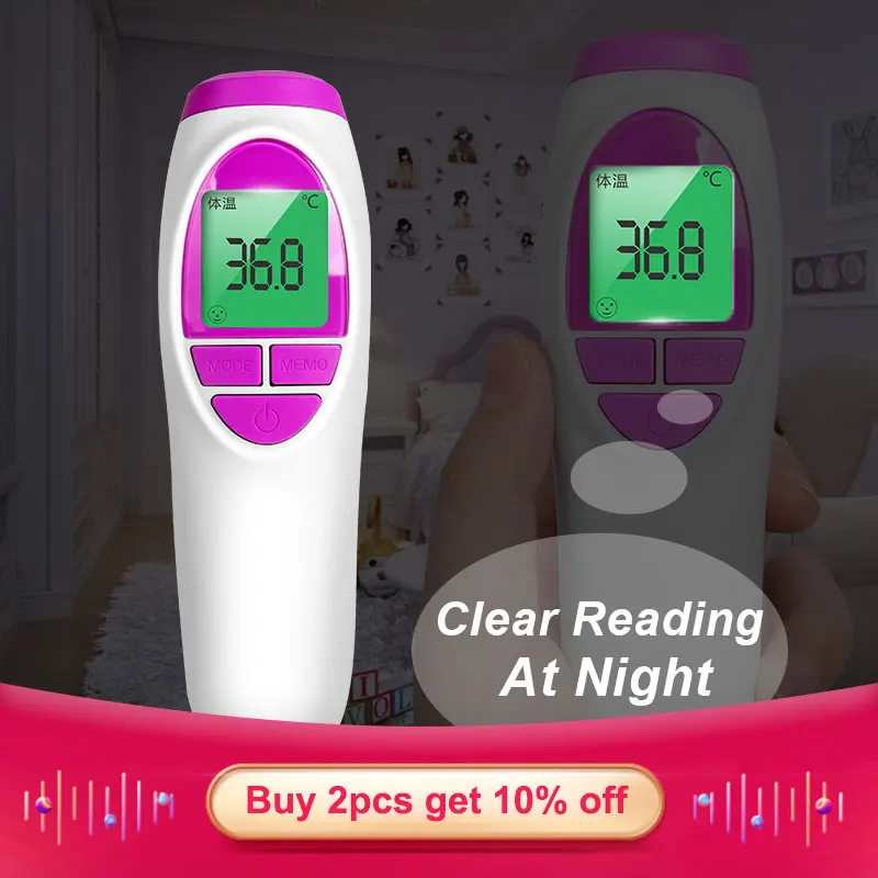

Cofoe Non-contact Infrared thermometer Baby Adult Forehead USB Charging Digital Temperature Cold and fever Test Device