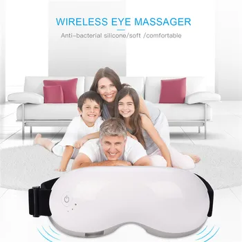 

CkeyiN 3 Modes Far Infrared Heating Eye Massager Alleviate Fatigue Fatigue Stress Relief Help Sleep Goggles Improve Eyesight