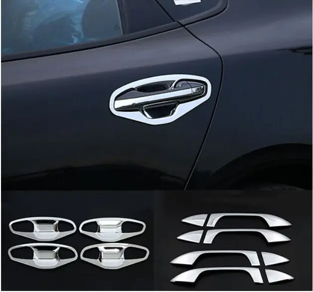 ACCESSORIES FIT FOR KIA OPTIMA K5 JF 2016 CHROME DOOR HANDLE BOWL COVER