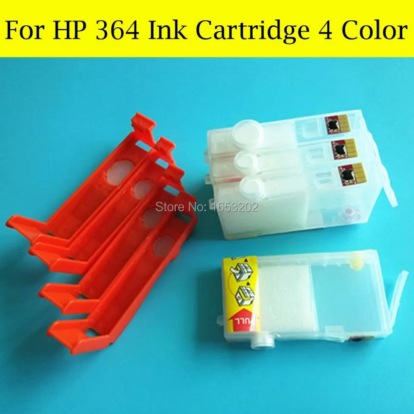 364 XL Ink Cartridges With Permanent Chip For HP Photosmart CQ877B CQ761B CQ183B CQ177B CQ176B