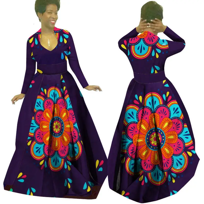 African-Wax-Print-Maxi-Dresses-Dashiki-Plus-Size-Traditional-African-Clothes-for-Women-Full-Sleeve-Long(4)