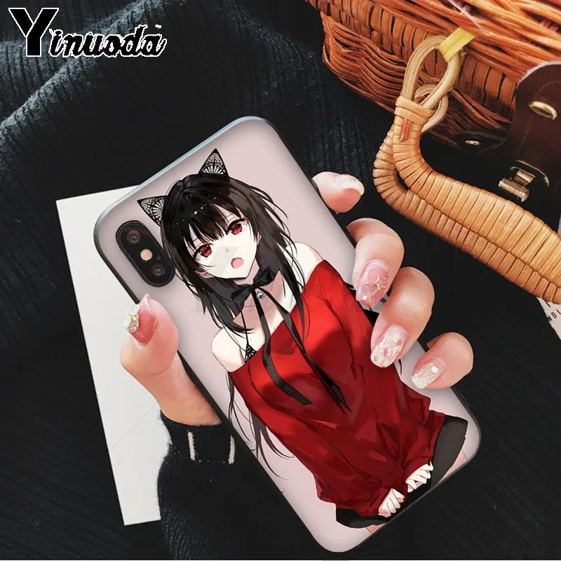Sexy cartoon the anime kawaii Girl Cat
