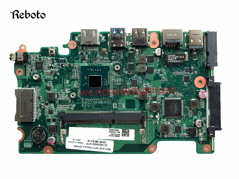 

Classy Motherboard For Acer Aspire ES1-111 E3-112 V3-112P Motherboard with CPU N2840 SR1YJ DA0ZHKMB6C0 Fully Tested