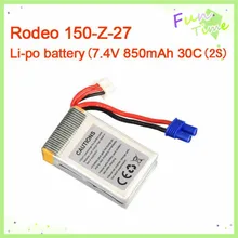 Walkera Rodeo 150 Lipo font b Battery b font Rodeo 150 Z 27 2S 7 4V