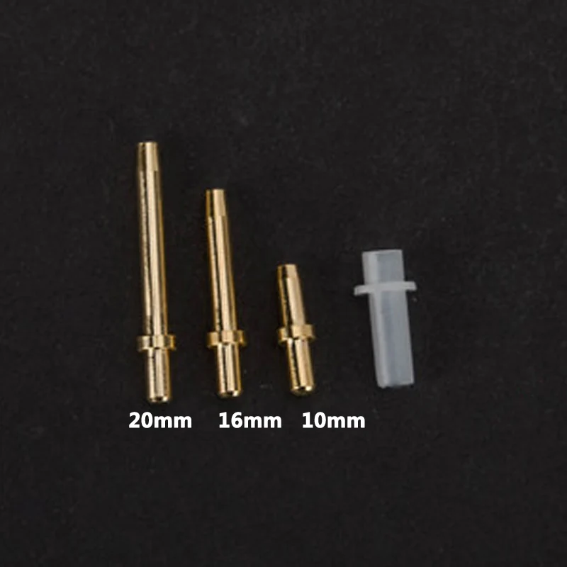 치과 실험실 일반 네일 세트, 황동 다월 핀, 그루브 없음, L10, 16, 20mm * 1.8mm, 1000 개