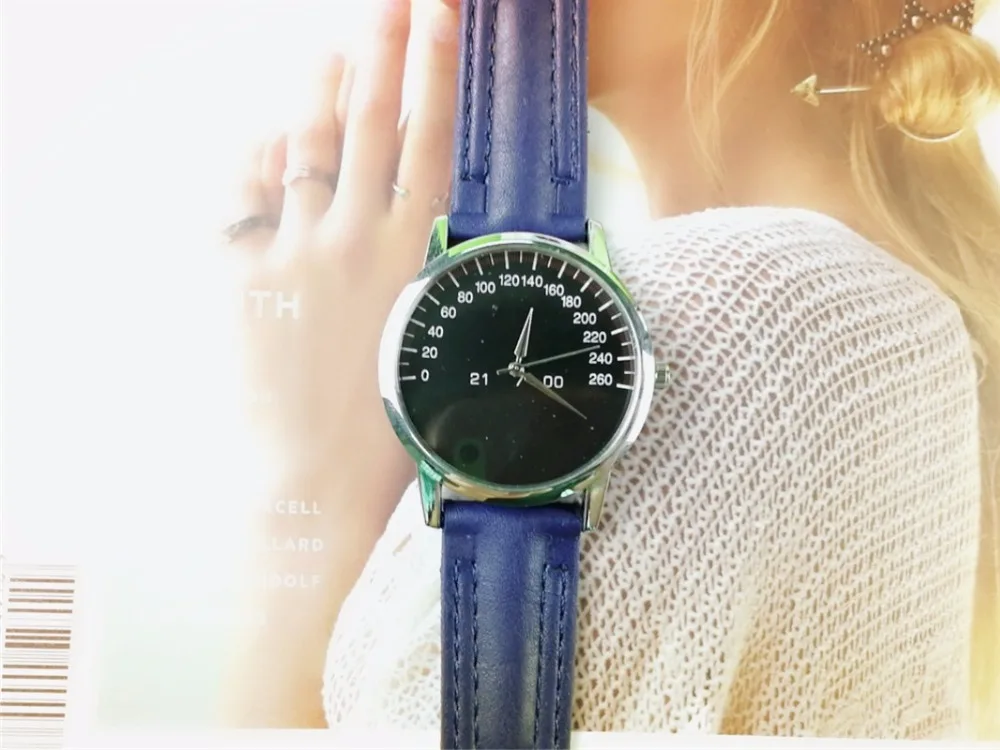 

2018 BGG creative design wristwatch camera concept brief simple special digital discs hands fashion quartz watches for men women