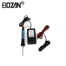 DC12V 40 Вт железная ручка электрического паяльника тепловой карандаш паяльная станция паяльная Зажигалка Розетка Авто Ремонт паяльник инструмент BOZAN