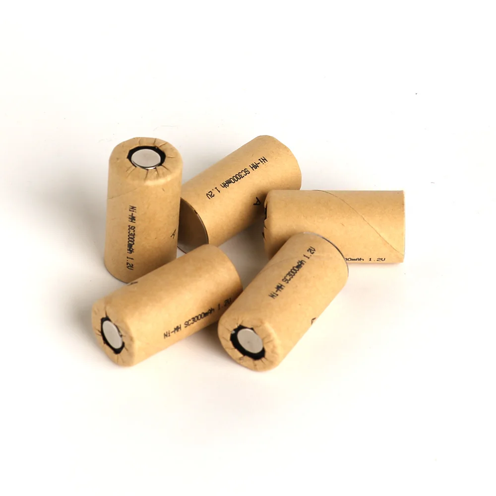 SC3000mAh 1 шт. высокомощные Ni Mh батареи SC3.0Ah Sub C разряд 10C 30A аккумуляторные ячейки|Комплекты батарей| |