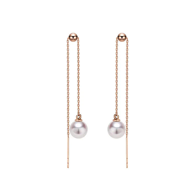 Sinya Au750 gold drop earring (8)