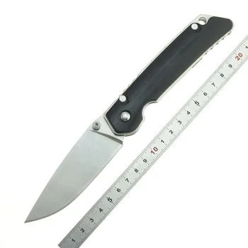 

High quality D2 Steel Blade Tactical Knife Durable G10 Handle Camping Rescue Outdoor Survival EDC Folding Tool
