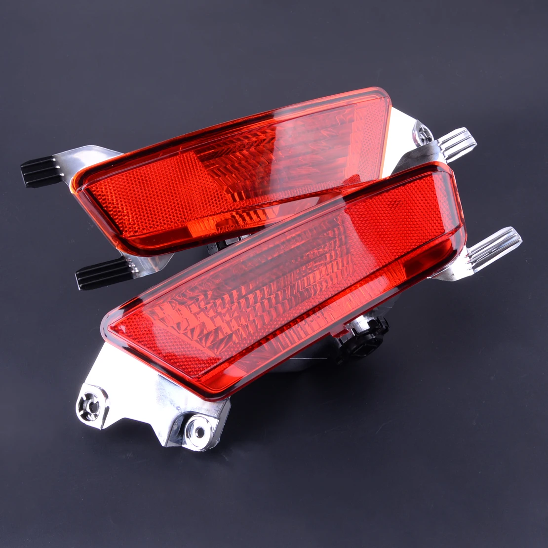 

DWCX 1Pair Rear Bumper Fog Lamp Light Lens Fit For Range Rover Evoque 2011 2012 2013 2014 2015 2016 2017 2018