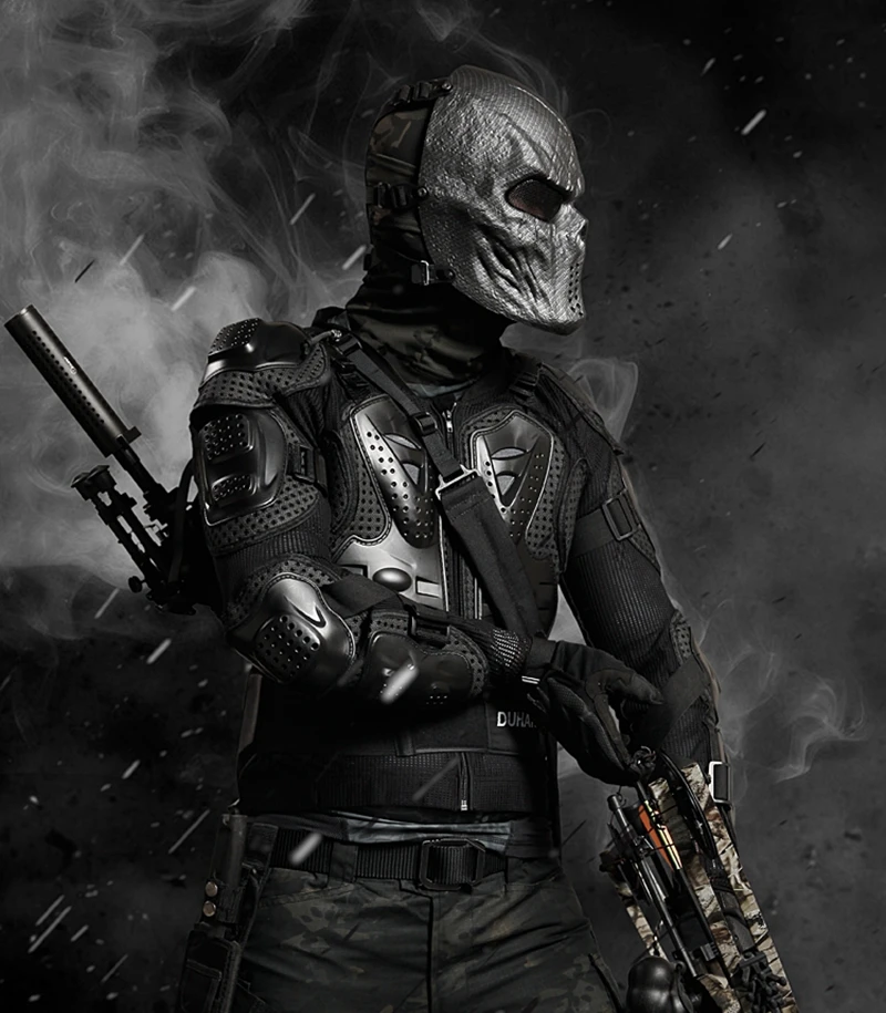 Tactical skull mask CS field protective mask (3)