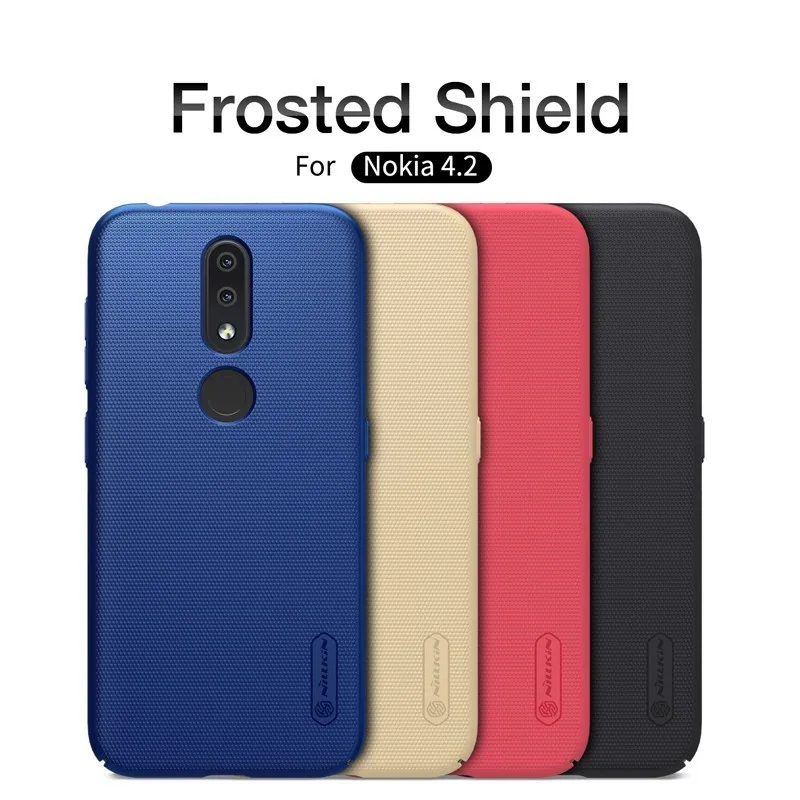 

for Nokia 4.2 Case Cover NILLKIN Super Frosted Shield Matte Plastic Hard Back Cover Case for Nokia 4.2
