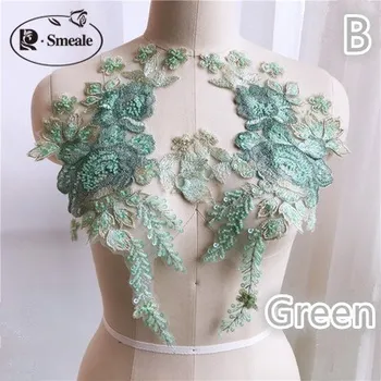 

Lace flower evening dress accessories can be used for children's dress decoration cloth RS1163