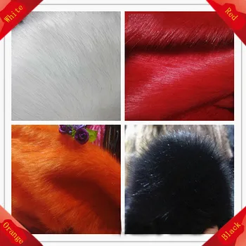 

High-grade soft fur fabric,pile 3.5cm fox fur,felt cloth,faux fur photo prop,170cm*50cm/pcs