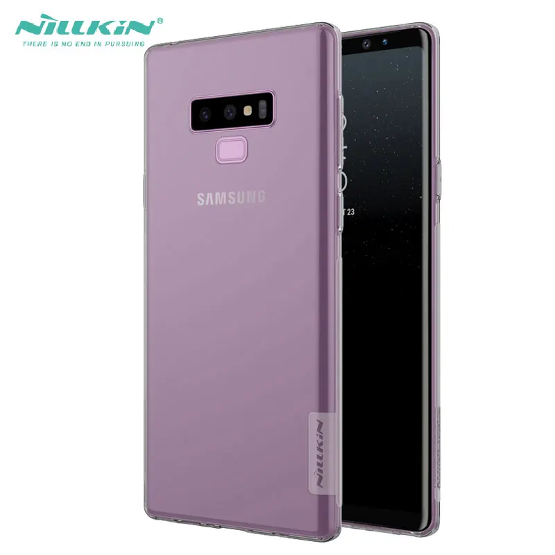 

Gel Case For Samsung Galaxy Note 9 Nillkin Nature Transparent Clear Soft Silicon Protective Cover for Galaxy Note 9 TPU Case