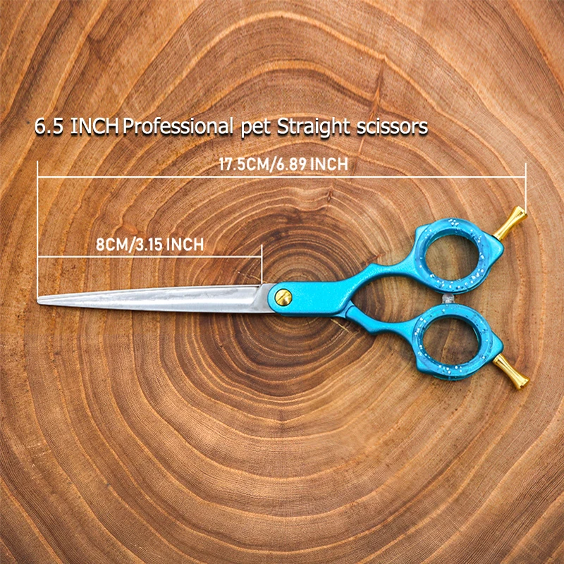 Dog Grooming Scissors Professional Dog Grooming Scissors 6.5 Inch Dog Shears For Grooming Super Japan 440C Kingbird