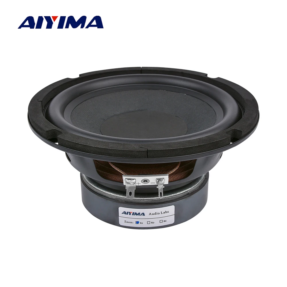

AIYIMA 6.5 Inch Subwoofer Speakers 80W 4 8 Ohm High Power Hifi Fever Woofer Music Audio Bookshelf Loudspeaker DIY Sound System
