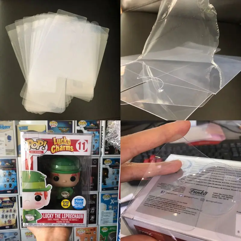 Совершенно новый защитный чехол для Funko pop 4 &quotнетоксичный ПВХ поп протектор