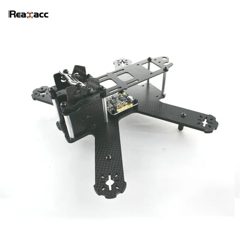 

Original Realacc 210 V2 210MM 4mm Carbon Fiber Frame Kit For 5V 12V BEC PDB Runcam Mobius For Gopro Camera Base RC Multicopter