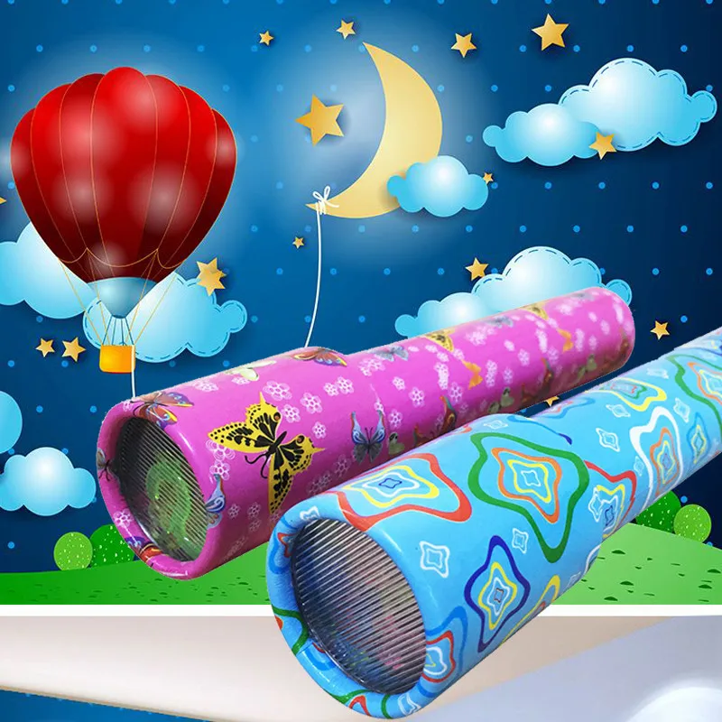 Liplasting Винтаж калейдоскопы красочный мир игрушка для детей младшего возраста Стиль случайный best подарки для детей детский день рождения