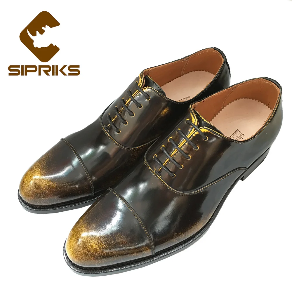 bronze formal shoes