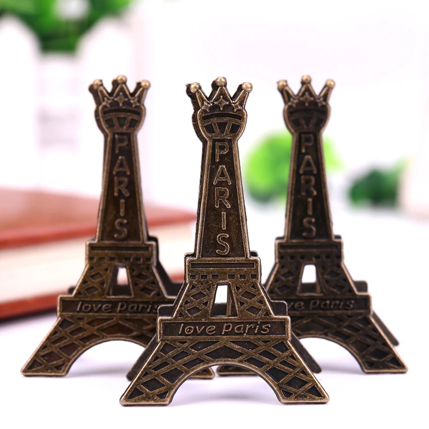 

1PC 5.5cm Creative Eiffel Tower Clips Bookmark Memo Metal Clip for Office Stationery Supplies Decorative Metal Clips