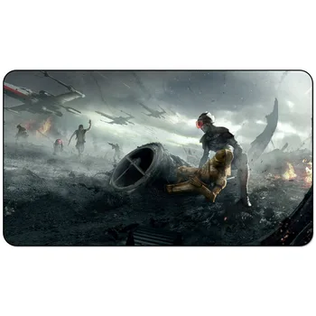 

Star Wars Destiny Playmat:Battle C-3PO Han Solo R2-D2 Star Wars X art playmat for trading card game 60cm x 35cm (24" x 14") Size