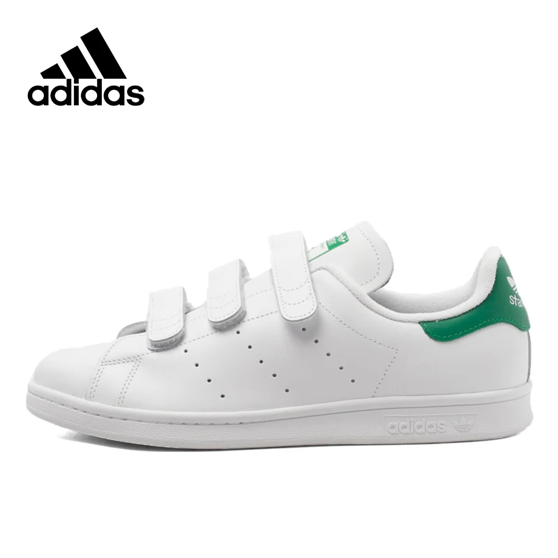 Chic Adidas Sneakers Originals Sports White Unisex Skateboarding Shoes Hook&Loop Low-tops Genuine Adidas Women Sneakers S75187