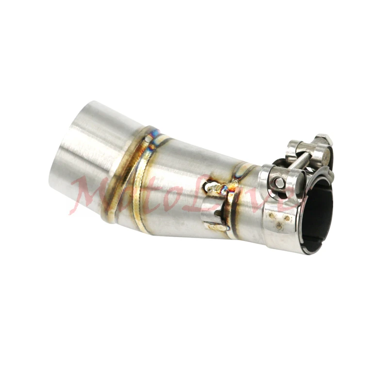 Средняя выхлопная труба мотоцикла MotoLovee Kawasaki Z250 2008 2015 Ninja 300 2013 2016 250 2012 без