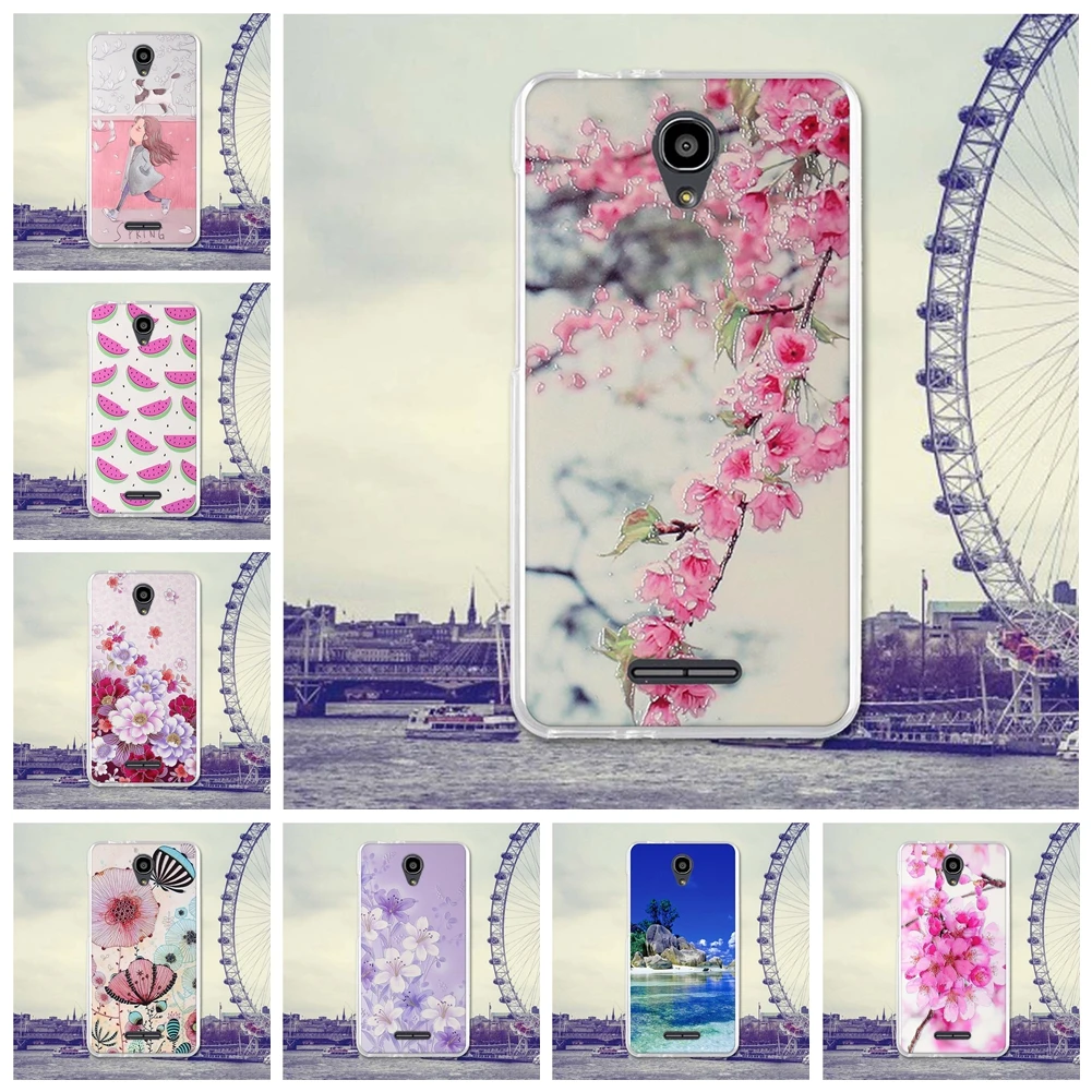 

For Alcatel POP 4 Case 5.0 inch OT5051 Phone Cases Painting Back Cover TPU Silicon Covers Shell for Alcatel POP4 5.0'' OT5051