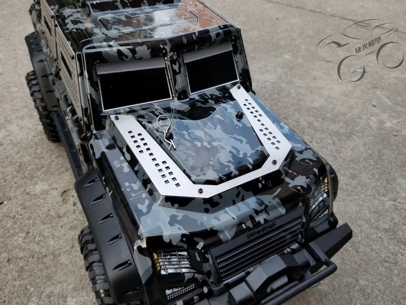 Корпус бронированный защитная пластина для нового 1/10 traxxas trx4 t4 Тактический