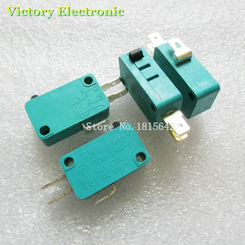 5 шт./лот абсолютно новый переключатель KW7-0 15A 16A 125V 16(4) 250V-1E4 T125 контактном