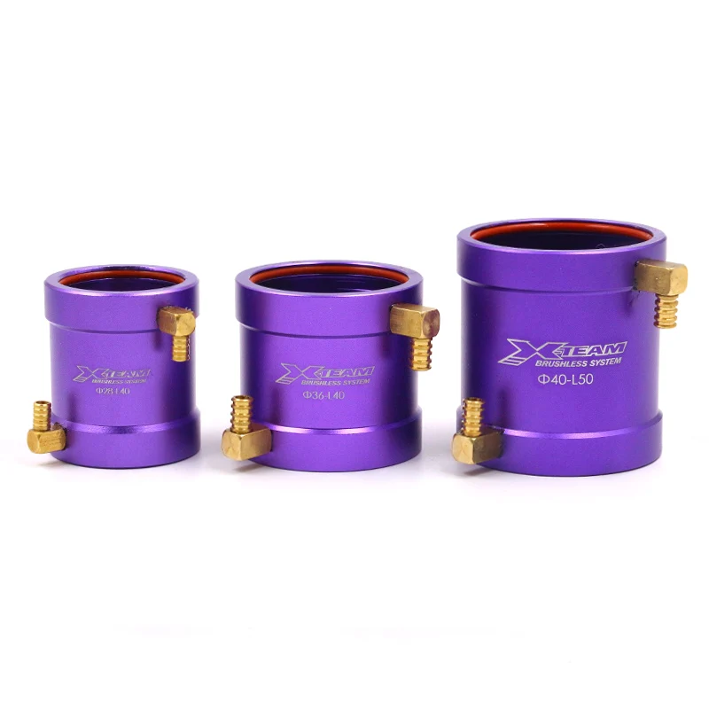 

20mm 24mm 28mm 36mm 40mm 53mm CNC water cooling jacket 20-25/ 24-25/ 28-40/ 36-40/ 36-50/ 40-50/ 40-68/ 53-50/ 53-57 for RC boat