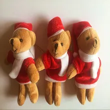 Новая версия 80 шт./лот мишка мини 12 см рождественские украшения куклы