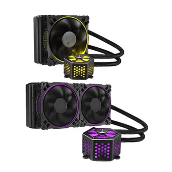 

JONSBO One-Piece PC PWM CPU RGB Radiator 120 / 240+Pump Kit Water Cooling Heatsink Dual RGB Mode Motherboard AURA SYNC
