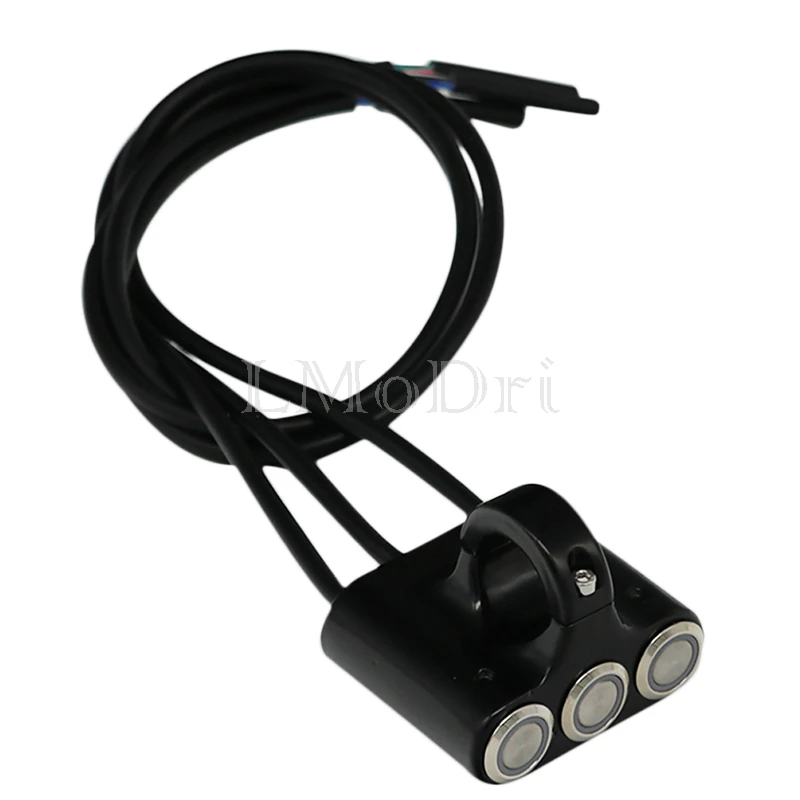 Мотоциклетный выключатель LMoDri 22 мм на руль с индикатором|motorcycle switch|handlebar mount