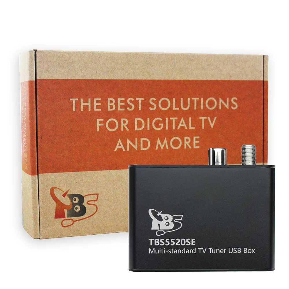  TBS5520SE Multi-standard Universal TV Tuner USB Box for Watching and Recording DVB-S2X/S2/S/T2/T/C2