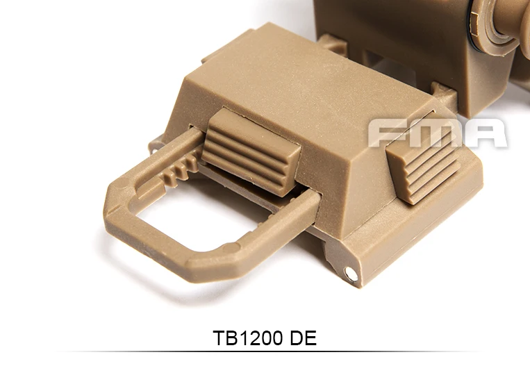 TB-FMA страйкбол Пейнтбол Открытый тактический Охота L4G19 шлем NVG крепление BK пластиковая версия TB1200