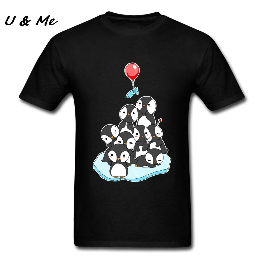 Art Penguin горные футболки мужские рок группы черные костюмы металлические Harajuku