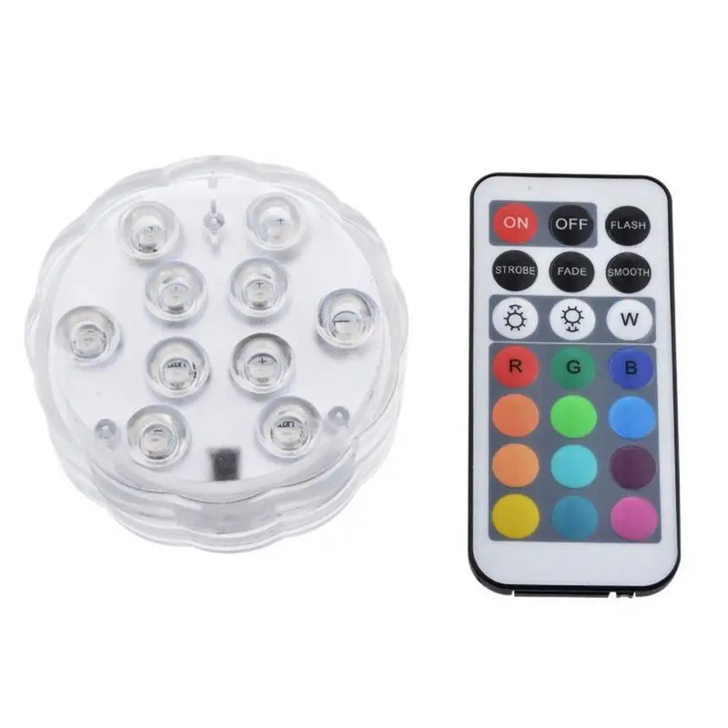

Color LED Aquarium Light Waterproof RGBLED Aquarium Decorative Light With Remote Control