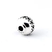 Любовь Бусины Подходит для Pandora Essence браслеты 925 пробы серебряные ювелирные изделия талисманы