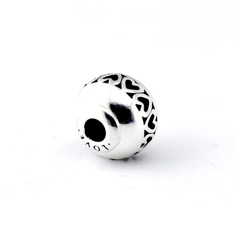 

Love Beads Fits for Pandora Essence Bracelets 925 Sterling Silver Jewelry Charms Free Shipping