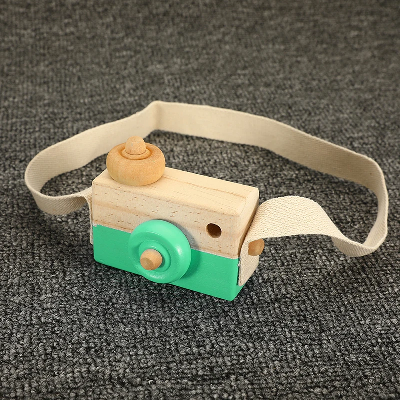 Cute Wooden Camera Baby Kids Hanging Camera Photography Prop Decoration Children Educational Toy Birthday Christmas Gifts Cute Wooden Camera Baby Kids Hanging Camera Photography Prop Decoration Children Educational Toy Birthday Christmas Gifts